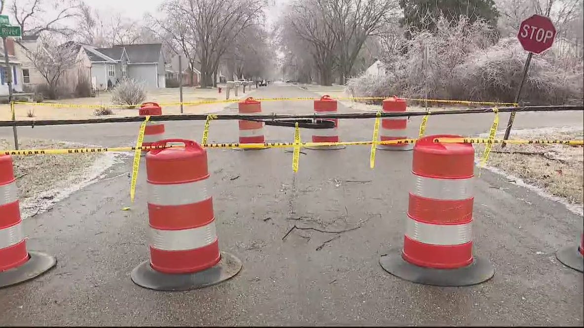 Ice storm damage found across Southfield including near 10 Mile, Evergreen